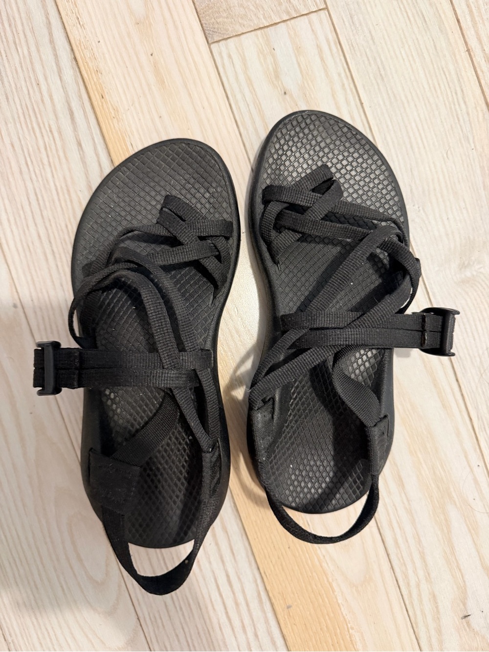 Chaco Women's Black Strappy Sandals